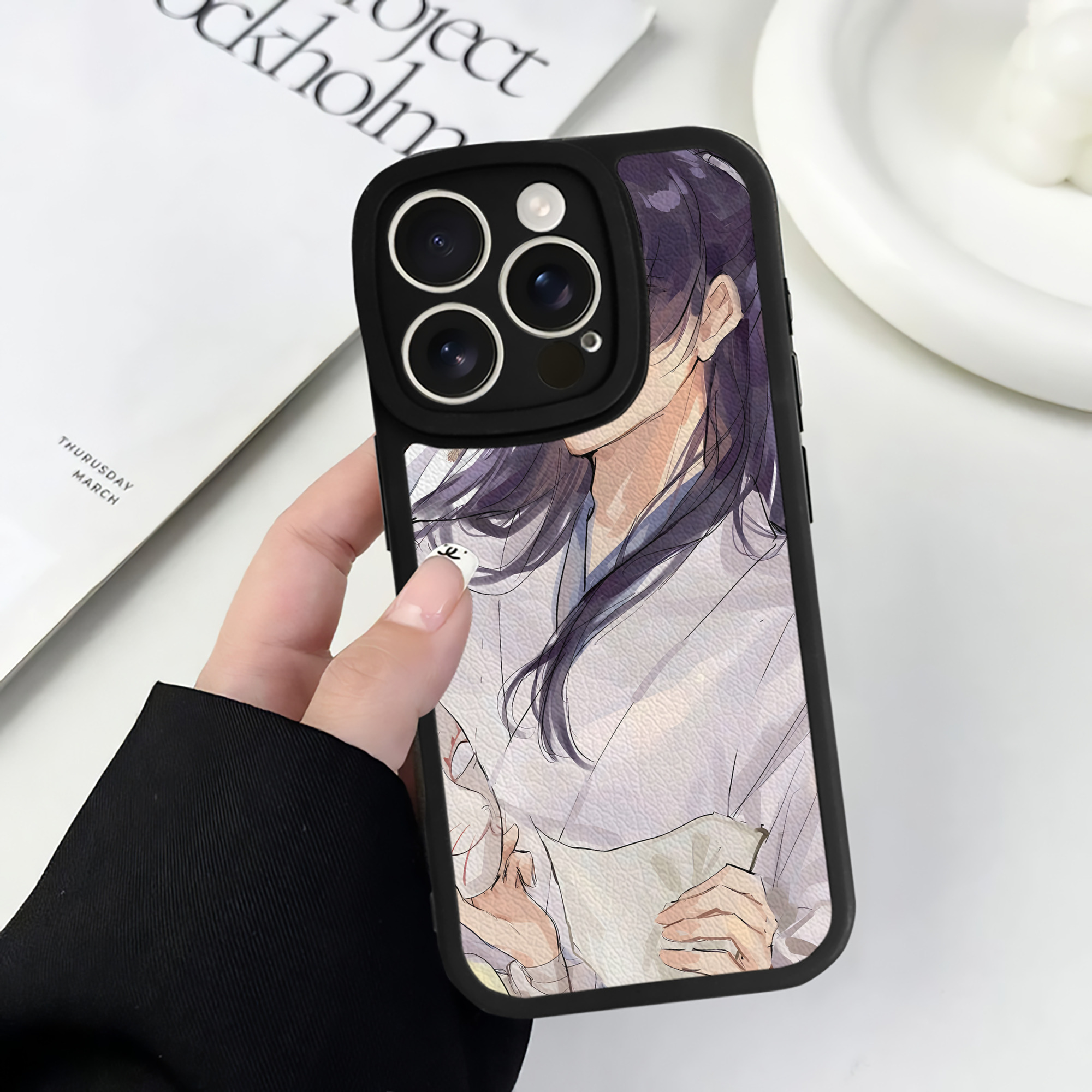 薬屋のひとりごと The Apothecary Diaries 【iPhone 16シリーズ対応】シリコンスマホケース（レザー調） 材質：シリコン